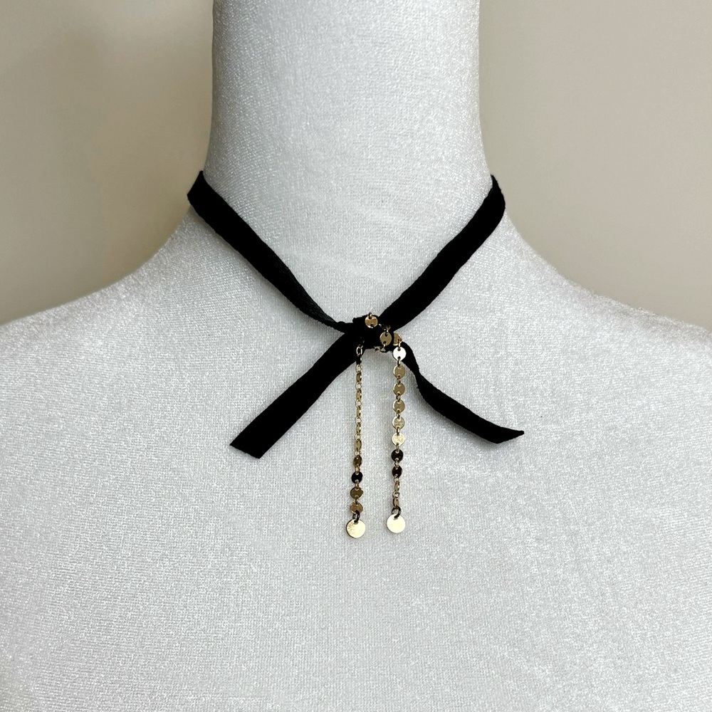 Ribbon Choker Necklace / BUNDLE ME!  ANY 3 NECKLACES FOR $30!